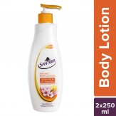 [Pantry] Santoor Body Lotion Whitening and UV Protection, 250ml (Pack of 2)