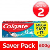Colgate Active Salt Toothpaste, 300gm Saver Pack (Pack of 2)