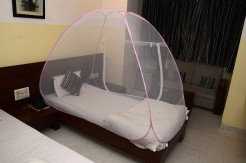 Tosaa Foldable Mosquito Net (120 cm x 190 cm, Assorted, Polyester)