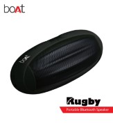 boAt Rugby-BLK Wireless Portable Stereo Speaker (Black)