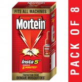 Mortein Insta5 Vaporizer Refill (35 ml, Red, Pack of 8)