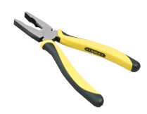 Stanley 70-482 Sturdy Steel Combination Pliers (Yellow and Black, 8 inch)