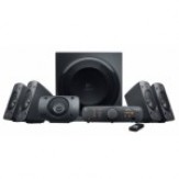Logitech Z906 5.1 Surround Sound Speaker System, THX, Dolby & DTS Certified, 1000 Watts Peak Power, Multi -Device, Multiple Audio Inputs, Remote Control, PC/PS4/Xbox/Music Player/TV/Smartphone/Tablet