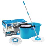 Primeway Pw266Me Double Driver Economy 360 Rotating Magic Mop and Bucket with 2 Microfibre Mop Heads