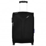Safari Fabric 75 cms Black Soft Side Suitcase (Kayak 2W 75 EC Black)