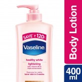 Vaseline Healthy White Lightening Visible Fairness Body Lotion, 400ml