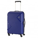 Kamiliant by American Tourister Kam Zakk Polypropylene 68 mm Blue Hardsided Check-in Luggage