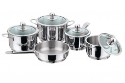 Vinod Cookware Induction Friendly Tuscany Set, 5-Pieces