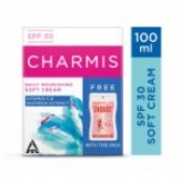 Charmis Daily Nourishing Soft Cream, 100ml with Engage On Pocket Perfume Floral Fresh, 18.8ml