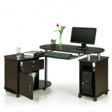 Royaloak Cathy Computer Table (Black)