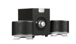 Altec Lansing Enceintes AL-SNDBX1521 Speaker (Black/Silver) for Laptop and Desktop
