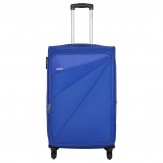 Safari Mimik 78 Cms Polyester Blue Check-In 4 wheels Hard Suitcase