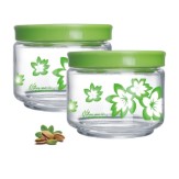 Cello Bellino Round Glass Container Set, 300ml/7.5cm, Set of 3