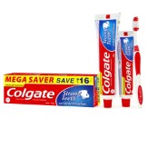 Colgate Strong Teeth Toothpaste Saver Pack - 200 g + 100 g + Toothbrush Rs126 At Amazon