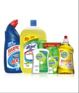 Cleaning kit- Harpic Original 1 Ltr+ Lizol Citrus 975ml + Dettol Handwash 200Ml & handwash free+ Dettol Kitchen Gel Lemon 400 Ml