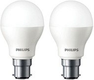 Philips Base B22 7-Watt LED bulb (Cool Day Light,Pack of 2)