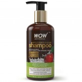 WOW Apple Cider Vinegar No Sulphate and Parabens Shampoo, 300ml