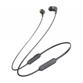 Infinity (JBL) Glide 100 Wireless in-Ear Dual EQ Deep Bass IPX5 Sweatproof Headphones with Mic (Charcoal Black)