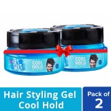 Set Wet Cool Hold Hair Styling Gel for Men, 250 ml (Pack of 2)