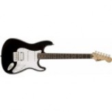 Fender Squier 0310005506 Bullet Fat Stratocaster 6-Strings Electric Guitar, Right-Handed, Black, Rosewood Fretboard