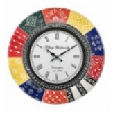 [93% OFF - Apply Coupon] RoyalsCart Boistrous Colors Analog Wall Clock