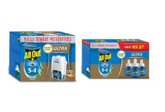 All Out Adjustable Liquid Electric with Power Slider Machine and Ultra Triple Refill Set