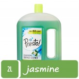 Amazon Brand - Presto! Disinfectant Floor Cleaner Jasmine, 2 L