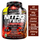 Muscletech Performance Series Nitrotech Ripped (Pre & Post-Workout, 30g Protein, 0 Creatine, 250g CLA, 200mg C. Canephora Robusta) – 4 lbs (1.81 kg) (Chocolate Fudge Brownie)