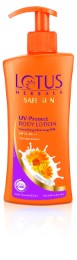 Lotus herbal safe sun un-protected body lotion 250 ml at Amazon 