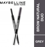 Maybelline Fashion Brow Duo Shaper, Gray, 0.61g