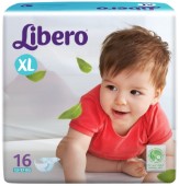 Libero Open Extra Large Size Diapers (16 Counts) Rs. 173 at Amazon