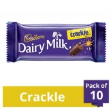 Cadbury Dairy Milk Crackle, 36g (Pack of 10)