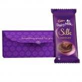 Cadbury Rakhi Shagun Envelope with Silk Oreo Chocolate Bar, 130g