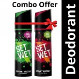 Set Wet Spunky and Funky Avatar Perfume, 120ml (Pack of 2)