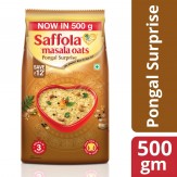 Saffola Masala Oats Pongal Surprise, 500g