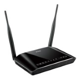 D-Link DSL-2750U Wireless N 300 ADSL2+ 4-Port Wi-Fi Router with Modem