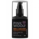 Pink Woolf Luxury After Shave Gel, Oudh & Sandalwood, Aloe Vera Cools & Moisturizes Shaved Skin, Does Not Dry, Eliminates Razor Burn for a Smooth Finish, 50ml