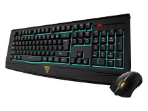 GAMDIAS GKC6001 ARES 7 Color Essential Membrane Gaming Keyboard+3200Dpi Optical Mouse