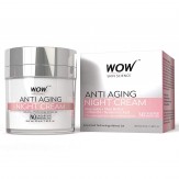 WOW Anti Aging No Parabens and Mineral Oil Night Cream, 50ml