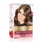 L'Oreal Paris Excellence Creme Hair Color, 5 Natural Brown (72ml+100g)