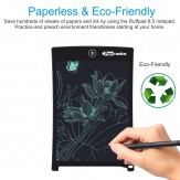 Portronics POR 628 Portable Ruff Pad E-Writer, 8.5 inch LCD with 4 Magnet (Black)