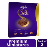 Cadbury Dairy Milk Silk Miniatures Chocolate Gift Pack, 2 X 200 g