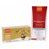 VLCC Shapeup Hips Thighs Arms Gel, 100g and Gold Facial Kit, 60g
