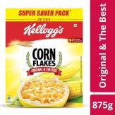 Kellogg's Corn Flakes Original, Breakfast Cereal, 875gms Pack