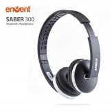 Envent Saber 300 Bluetooth Headphone with Mic and FM (Black)