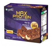 RiteBite Max Protein Choco Fudge Bars 450g - Pack of 6 (75g x 6)
