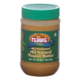 Teddie USA All Natural Peanut Butter Chunky, 450g
