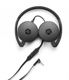 HP H2800 Stereo Headset with Mic (Black)