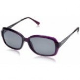 Fastrack Polarized Square Women's sunglasses (P324BK1FP|57|Smoke (Grey/Black))