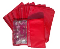 Kuber Industries Non Wooven Single Saree Cover 12 Pcs Set